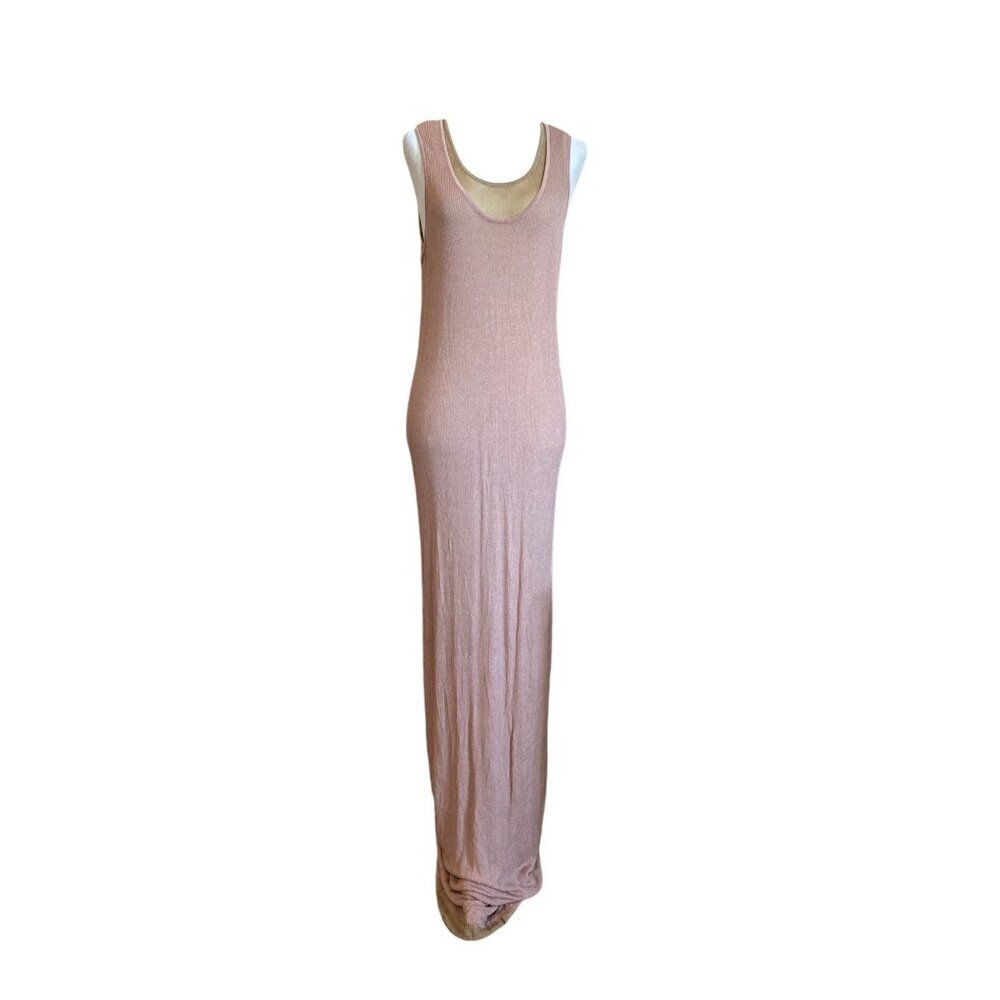 Le Superbe Airy Gown in Au Naturel Large New Womens Maxi Long Dress - Picture 5 of 13